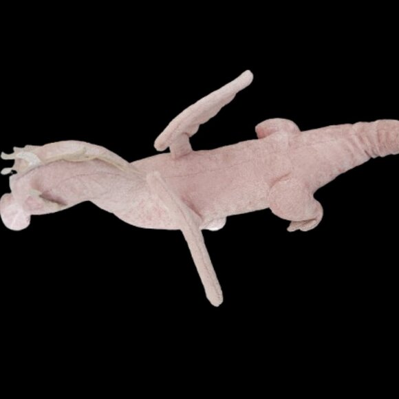 Douglas Toys 18" Shreya the Pink Dragon Stuffed Plush Magical Animal Eyelashes - Picture 7 of 8